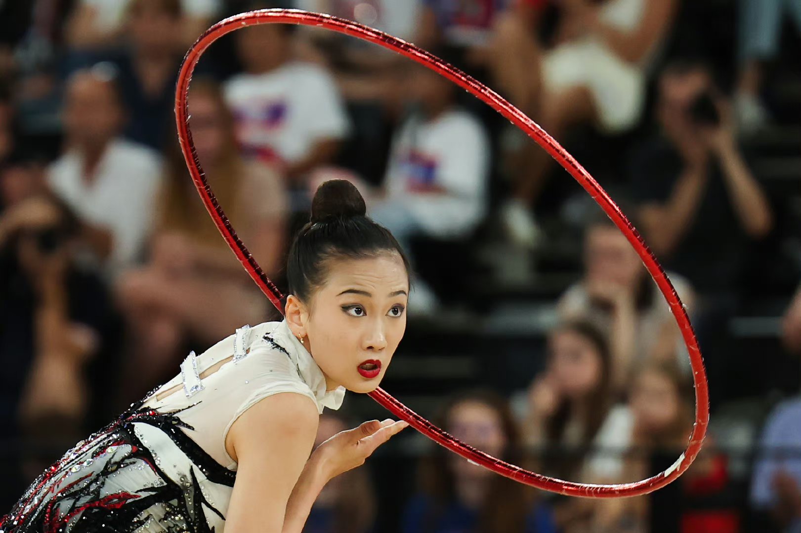 韩国代表团在体操比赛中获得好成绩的简单介绍