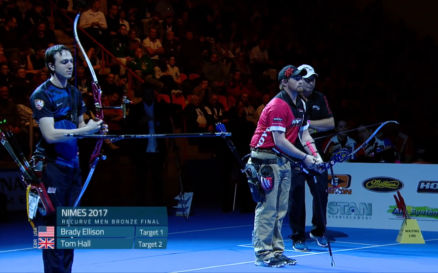 瑞典选手夺得射箭铜牌，表现出色